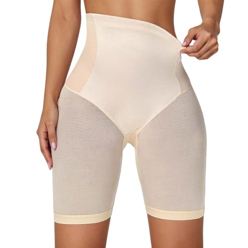 Genérico Ropa Interior Moldeadora de Cintura Alta Bragas Moldeadoras posparto Bragas Moldeadoras de Total para Forma y un Soporte Firme (Beige XL)