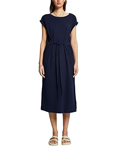 ESPRIT Damen 043EE1E320 Kleid, 400/NAVY, M