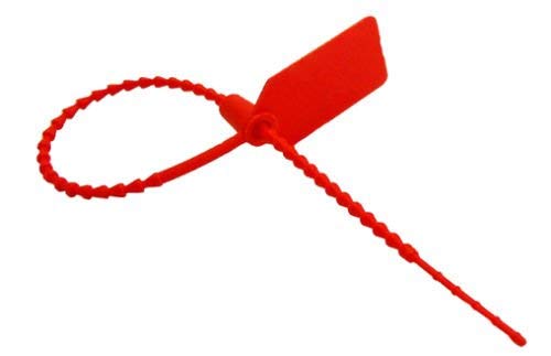 Security Tag Seal/Fire Seal Fastener - Different Pack Sizes & Colours Available (Red, 1000 Pieces) โ image 1
