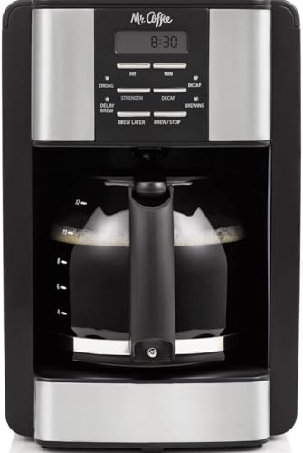 Mr. Coffee 12-Cup Coffee Maker Rapid Brew System Programmable Coffee Maker