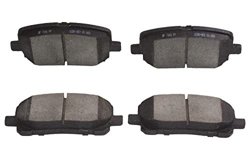 Image of Front Ceramic Brake Pad Kit Replacement for Pontiac Vibe 2003-2008 Toyota Corolla Matrix D923