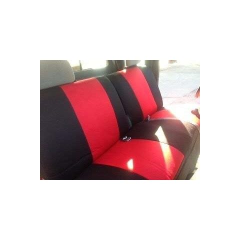 Newport West Ford Truck Split Bench Seat Covers with Head Rest Opening Cover