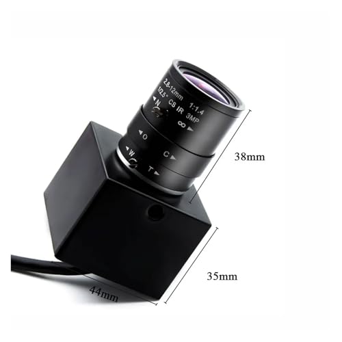 Mini Cámara IP POE 48V Ultra HD 1080P Zoom Manual Varifocal miniatura 4