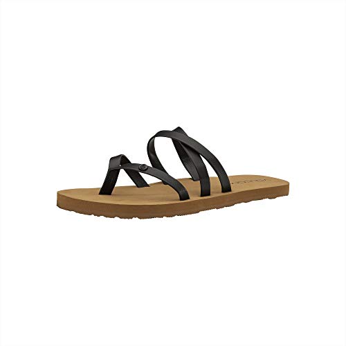 Volcom Girls' Easy Breezy Big Girls Thong Flip Flip Sandals2