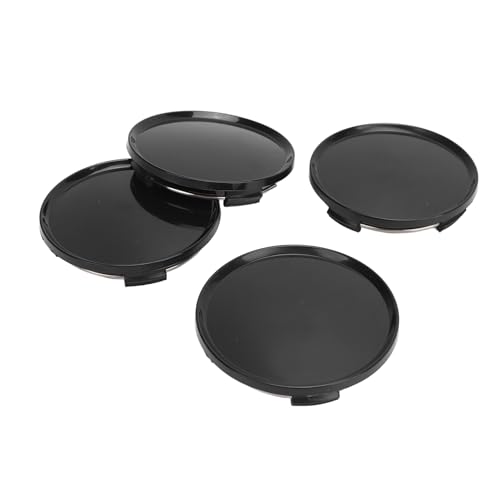 ZASCHMOY Capuchon Central de Moyeu de Roue 63mm, 4 Pièces, Protection élégante, Capuchon de Moyeu de Jante de Voiture avec Pince Métallique pour Véhicule