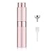 Produktbild MYLL 8ml Aluminium Parfüm Zerstäuber Nachfüllbar Leer, Reise Parfümzerstäuber für Damen und Herren, Reisezerstäuber Flasche für unterwegs (Rosa)