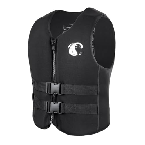 Backoluライフジャケット、男性、女性用のウェットスーツトップウェットスーツを保持するシュノーケリングベストソフトノースリーブジャケッ、サーフィン、ラフティング、水泳、釣り用ウェア、セーリングウォータースポーツ、子供用浮力ベスト、海上洪水防止レスキュー