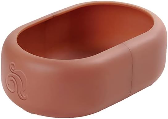 Komodo Smart Dish | Deters Non-Jumping Live Food from Escaping | Accommadates Many Sizes of Lizards and Aquatic Pets