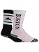 Burton Kids Weekend Midweight Socks (2 Pack), Elderberry, Small-Medium