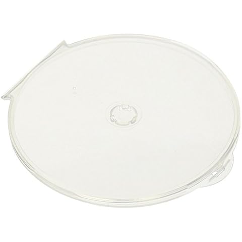 StarTechDeals 100-Pack Round Clamshell CD DVD Cases with Lock Cover