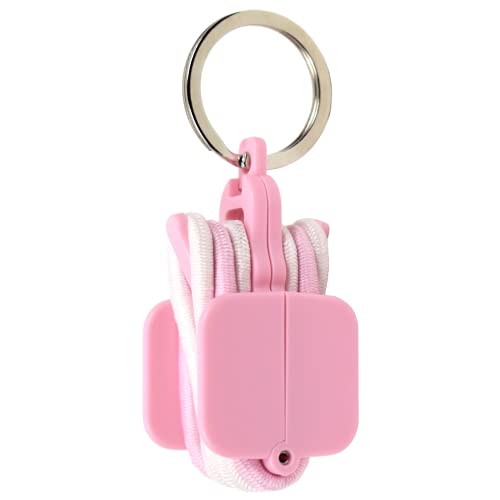 Hair Tie Hub Portable Holder: Stylish Hair Tie Organizer With 3 Bonus Ties