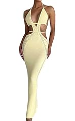 Hollow Halter Yellow