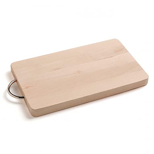 Demolli 05320 Tagliere, Legno Faggio, Naturale, 35.5x22x2cm