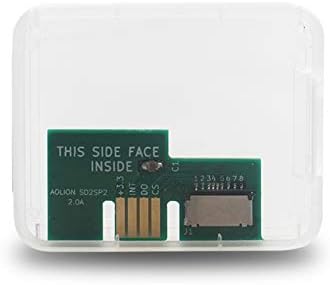 LICHIFIT Professional Micro SD Card Adapter TF Card Reader for Game Cube SD2SP2 SDLoad SDL Adapter (Green)