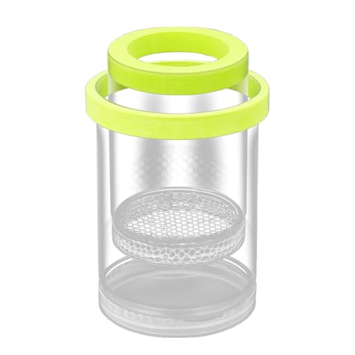 Caja de criador flotante para acuario - caja de cría de peces flotantes, caja de escotilla de huevo de pescado - incubadora de campo transparente de escotilla guppy, tanque de incubación de acuario pa