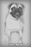 Notebook: Pug 2 Years Old Standing , Journal for Writing, College Ruled Size 6" x 9", 110 Pages