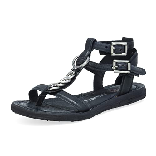 airstep / a.s.98 Ramos Chain   Sandalias para mujer, color negro, Negro , 38 EU