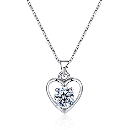 Collier en zircon de haute qualité au design creux élégant et raffiné pour femme