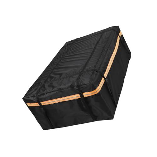 Cargo Bag Car Roof Carrier with Night Reflective Strip Universal Luggage Bag Storage for Travel Camping (L)