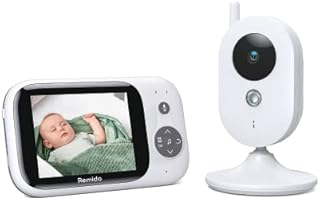 Remido Baby Monitor 3.2 Inch Video Baby Monitor with Camera 930mAh Monitor Camera