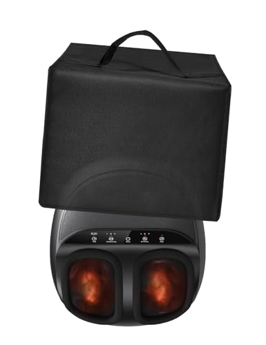 Foot Massager Machine Cover Electric Massagers Lid Dsutproof Antistatic Nylon Case Compatible with...