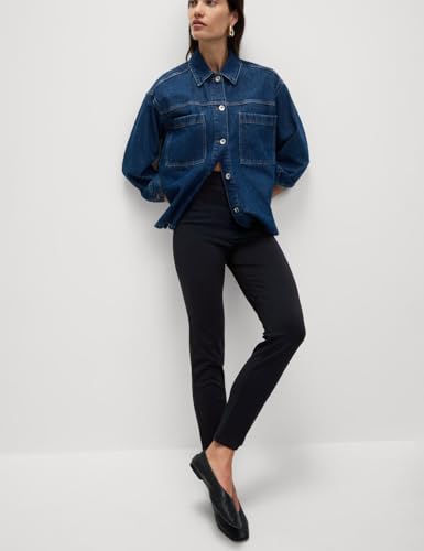 Image of Marks & Spencer Women's Regular Fit Mid Rise Pants