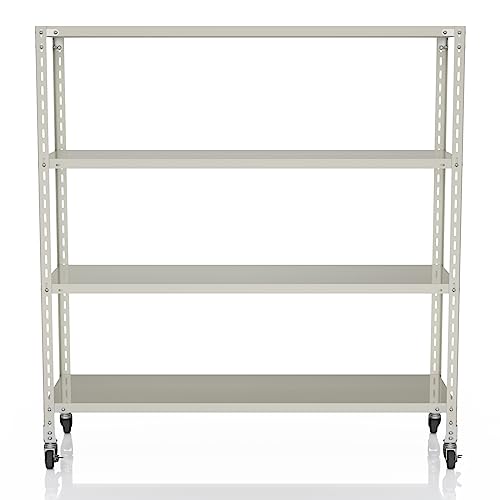 ^CK[bN yړȒPLX^[tz Ɩp X`[bN X`[Iω׏d120kg/i m1500×s450n-1500(4i) zCgO[ YS-B332S-W-04-C