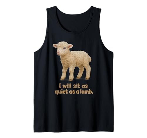 Photo de Distressed Sit Quiet Lamb King John Arthur Shakespeare Citation Débardeur