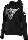 Kapuzenjacke Dainese Fade Full-Zip Damen Hoodie Schwarz/Grau/Blau XXL