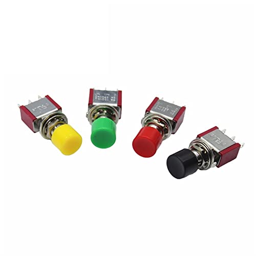 Interrupteur bouton-poussoir 3Pin C-NO-NC 6mm momentané ON pour circuit imprimé 250VAC