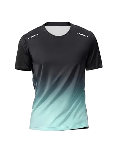 Men's Short-Sleeved Graphic T-Shirt Letters Fashion Printing Round Neck T-Shirt2