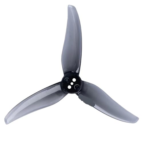 Hélice à 3 pales en T 1.5mm grise pour drone FPV 3530 3525