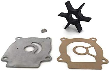 Miniatura 4 de Kit de impulsor de bomba de agua para motor de barco 17400-96353 96352 Suzuki Fueraborda DF DT 20-50HP Reparación 24 tiempos Motor