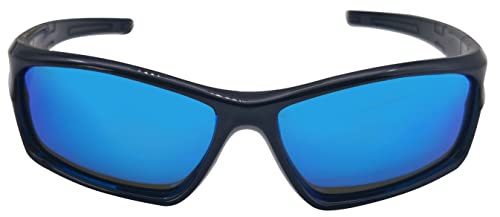 Coolsome Kids Bendable Polarized Sunglasses For Boys Girls Age 3-10 With Strap (Mirrored Blue Lens) #TOP2