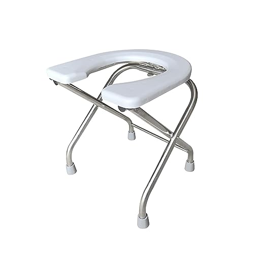 Commodes chaise personnes âgées et siège de toilette pliable ergonomique