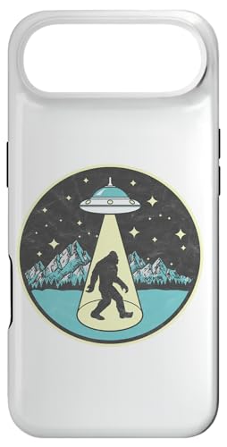 Hülle für iPhone Air Bigfoot Abduction! Vintage Sasquatch & UFO Alien Graphic