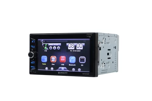 Gravity D910BT Radio Para Auto Double Din 6.2" Pantalla miniatura 6