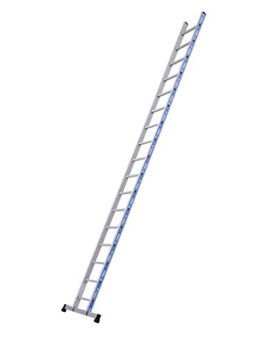 Tubesca - Echelle simple Alu 17 échelons Hauteur accès 5,84 m max. - PLATINIUM DROITE