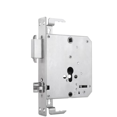 Cerradura Puerta Cuerpo de cerradura de puerta de seguridad de acero inoxidable 304 6865, con lengüeta de gancho, cerradura mecánica y accesorios de cuerpo de cerradura Cerraduras Puertas Interiores