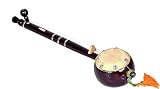 Elegantes, traditionelles Musikinstrument aus Holz im Kürbis-Stil, Iktara/Tumbi, zum Spielen von Musik und Dekorationen, ca. 55,9 cm.