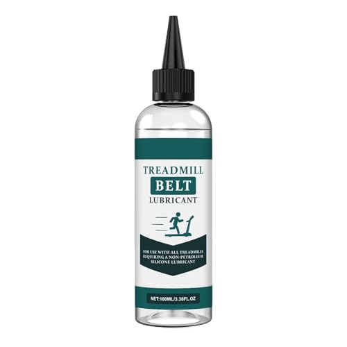 High-Performance Treadmill Maintenance Lubricant - 100% Silicone Oil for Belts, Eco-Friendly and High-Temperature Resistant, Easy Application, 100ml Treadmill Lube for Optimal Performance
