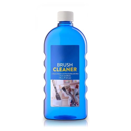 Zopper® Brush Cleaner 1L Effective Oil-Based Paint Remover for Brushes and Rollers Water-Soluble Solvent with Conditioning Formula