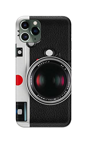 Image of Printed Hard Back Cover Case for Apple iPhone 11 Pro Back Cover (Vintage Camera) -1302