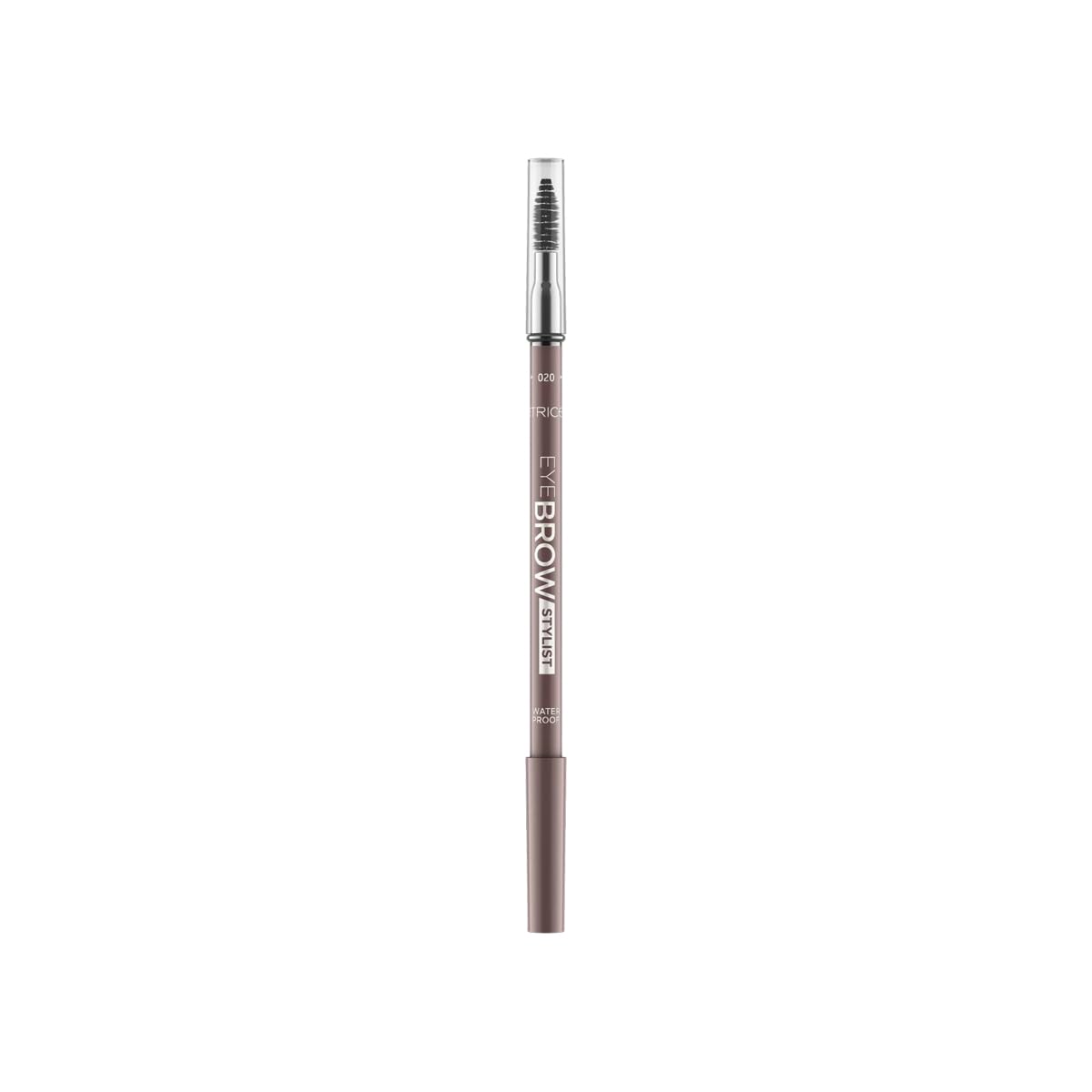 Catrice Eye Brow Stylist, Eye Pencil, No. 020 Date with Ash-tone, Brown, Long-Lasting, Matte, Vegan, Microplastic Particles Free, Nanoparticles Free (1.4 g)