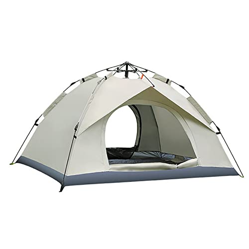 Carpa de camping impermeable familiar con dos puertas miniatura 1