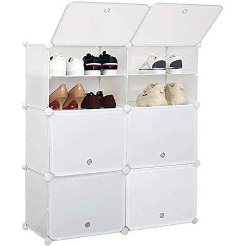 Mondeer 6-Tier Modular Shoe Storage Unit Cover