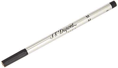 S.T Dupont D-40831 Recharge pointe fibre pour stylo convertible Noir moyen