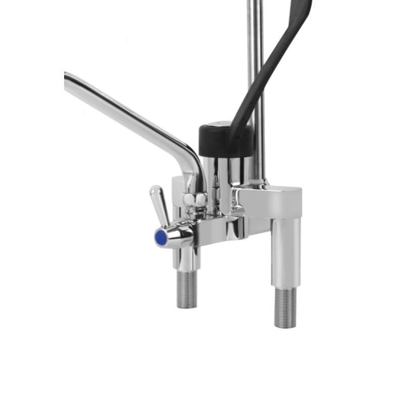 Dynasteel Douchette Vaisselle avec Mitigeur Bi-Trou avec Levier