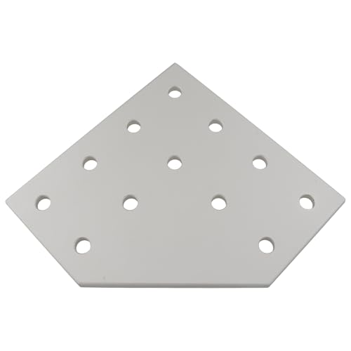 Plaque de raccordement pour fixer et stabiliser vos profilés en aluminium 6