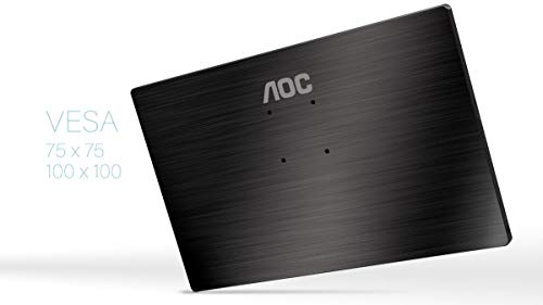 Aoc 16T2 15.6" Full Hd (1920 X 1080) Touch-Enabled Portable Ips Monitor, Usb-C And Micro Hdmi Inputs, Built-In Battery, Stereo Speakers, Smartcover, Autopivot, Vesa. For Laptops, Pc, Mac, Consoles #TOP5